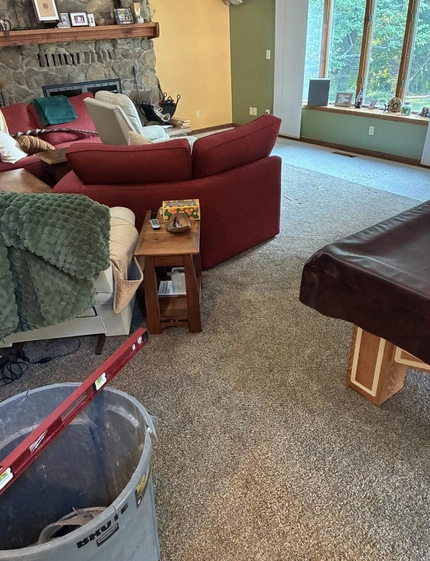 Flooring install