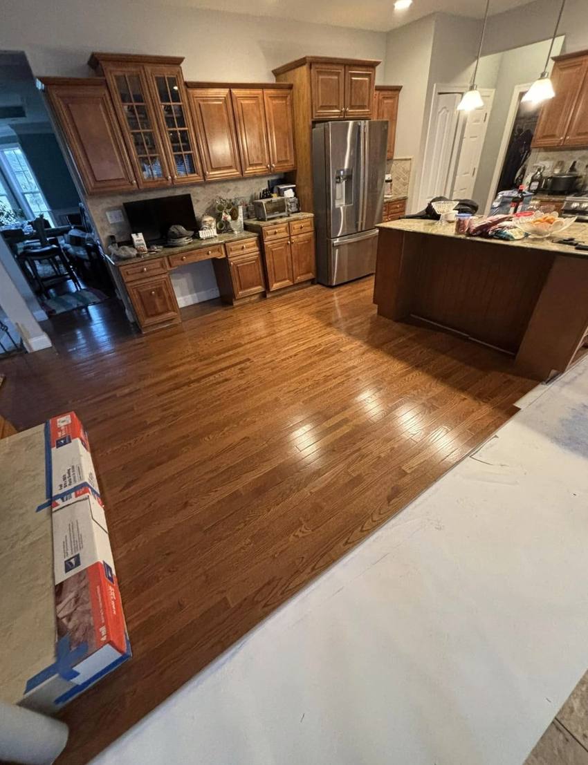 Flooring install