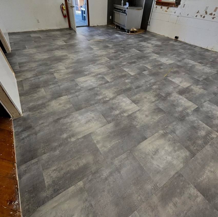 Flooring install
